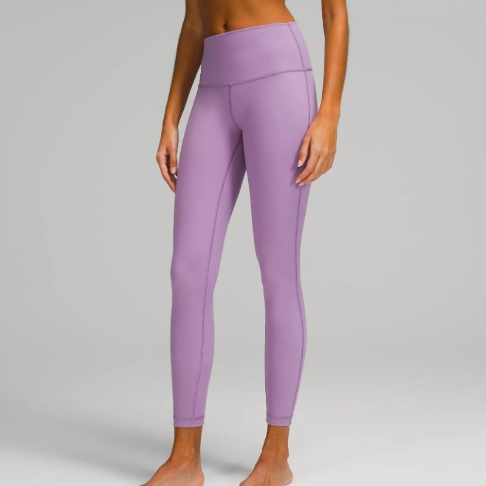 Lululemon WonderUnder Leggings in Wisteria Purple